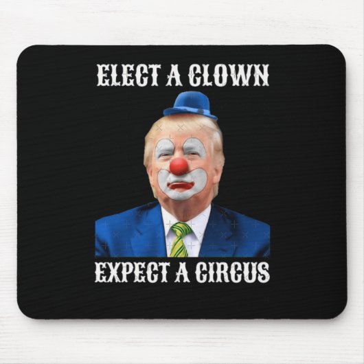 Welkom bij America Clown 1 Muismat (Voorkant)