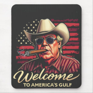 Welkom bij America's Golf Funny Trump Amerika  Muismat