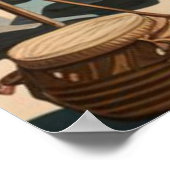 Welkom bij Amity (Editable) Seaside Poster (Hoek)