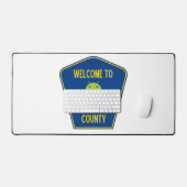 Welkom bij Android County (transportbord) Bureaumat (Keyboard & Muis)