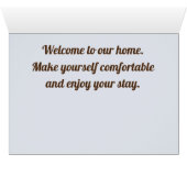 Welkom bij Arizona Landscape Photo Guest Welkom (Binenzijde Horizontaal (Onderkant))