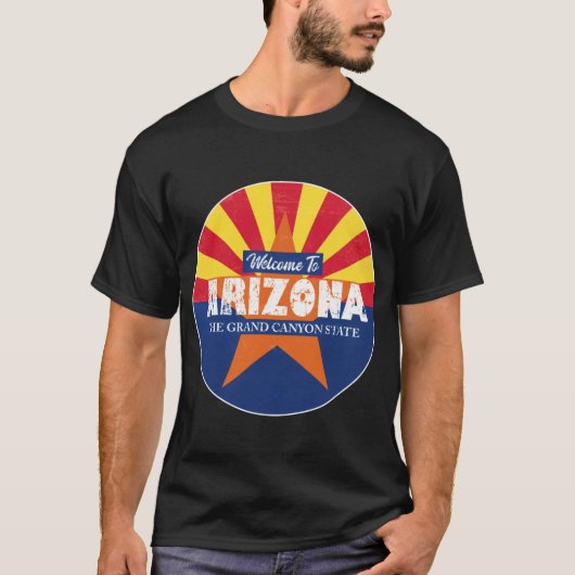 welkom bij Arizona Oversized T-shirt (Voorkant)