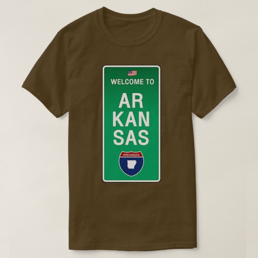 Welkom bij Arkansas T-shirt (Design voorkant)