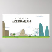 Welkom bij Azerbeidzjan Poster (Voorkant)