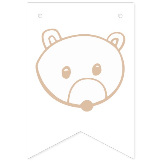 Welkom bij Baby Woodland Creatures Vlaggetjes (Eerste vlag)