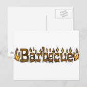 Welkom bij Barbecue Briefkaart (Voorkant / Achterkant)