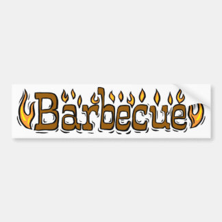 Welkom bij Barbecue Bumpersticker