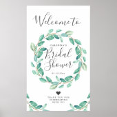 Welkom bij Bayou Botanicals Bruidsontbijt Poster (Voorkant)