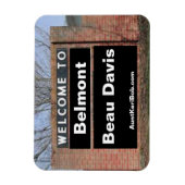 WELKOM BIJ Belmont Beau Davis Flexible Magneet (Verticaal)