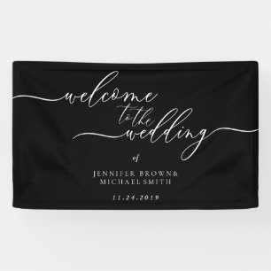 Welkom bij Black Classic Calligraphy Spandoek