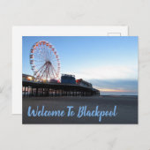 Welkom bij Blackpool Briefkaart (Voorkant / Achterkant)