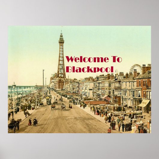 Welkom bij Blackpool Poster (Voorkant)