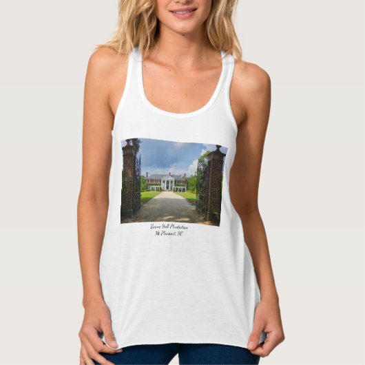 Welkom bij Boone Hall Tanktop (Voorkant)