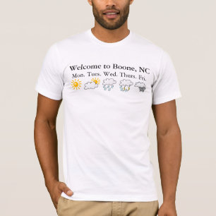 Welkom bij Boone T-shirt