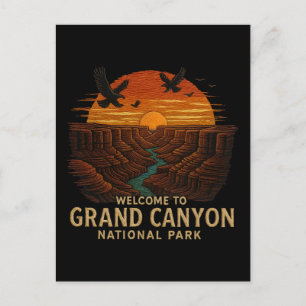 Welkom bij Borduurwerk Grand Canyon National USA Feestdagenkaart