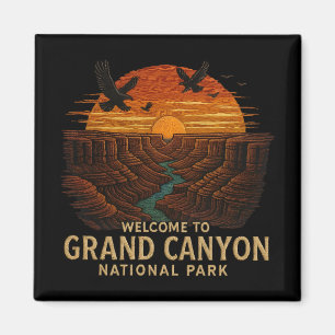 Welkom bij Borduurwerk Grand Canyon National USA Magneet