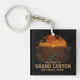Welkom bij Borduurwerk Grand Canyon National USA Sleutelhanger