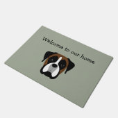 Welkom bij Boxer Pet Home Mats Deurmat (Schuin)