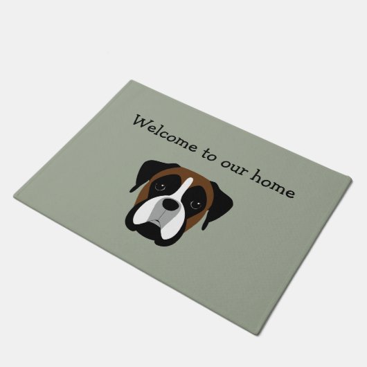 Welkom bij Boxer Pet Home Mats Deurmat (Schuin)
