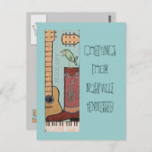 Welkom bij Briefkaart 2 van Nashville (Voorkant / Achterkant)