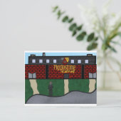 "Welkom bij Briefkaart Pigglestone (Staand voorkant)