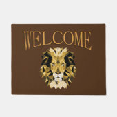 Welkom bij Brown Lion Deurmat (Voorkant)