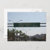 Welkom bij Cabo San Lucas Briefkaart (Voorkant / Achterkant)