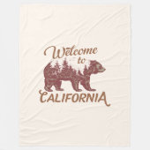 Welkom bij California Beer Fleece Deken (Voorkant)
