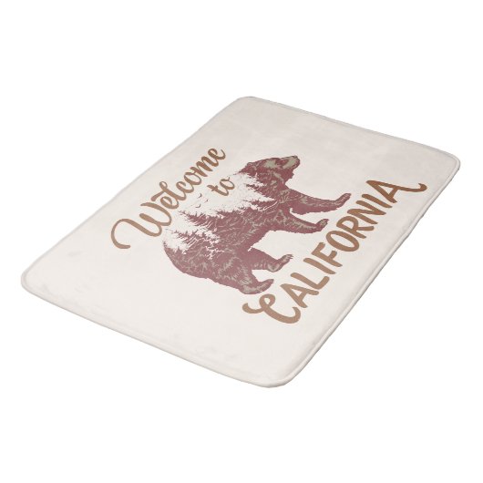 Welkom bij California Beer Forest Badmat (Gekanteld)