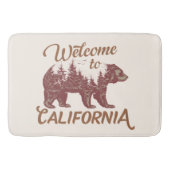 Welkom bij California Beer Forest Badmat (Voorkant)