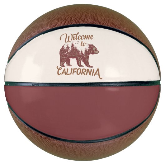 Welkom bij California Beer Forest Basketbal (Voorkant)