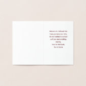 Welkom bij California Beer Forest Folie Kaarten (Binnen)