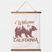 Welkom bij California Beer Forest Hangend Wandkleed (Voorkant)