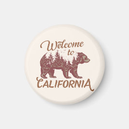 Welkom bij California Beer Forest Magneet