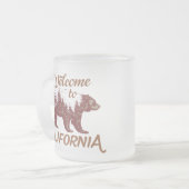 Welkom bij California Beer Forest Matglas Koffiemok (Voorkant links)