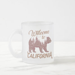 Welkom bij California Beer Forest Matglas Koffiemok