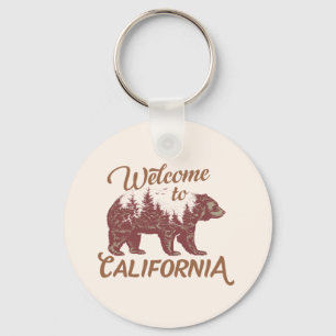 Welkom bij California Beer Forest Sleutelhanger