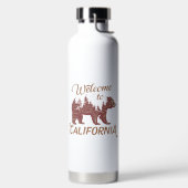 Welkom bij California Beer Forest Waterfles (Links)