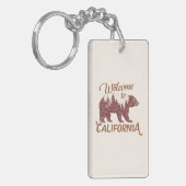 Welkom bij California Beer Sleutelhanger (Voorkant Links)