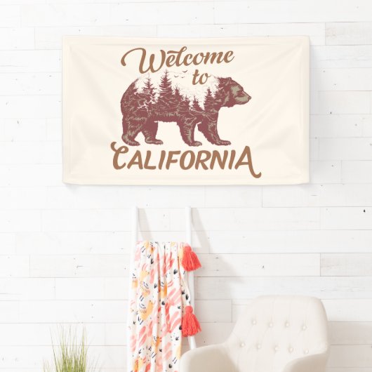 Welkom bij California Beer Spandoek (Insitu)