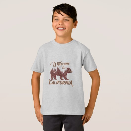 Welkom bij California Beer T-shirt (Voorkant volledig)
