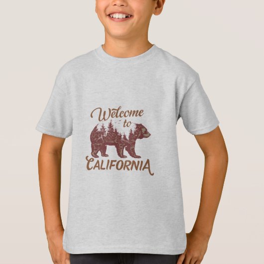Welkom bij California Beer T-shirt (Voorkant)