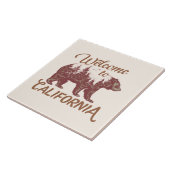 Welkom bij California Beer Tegeltje (Zijkant)