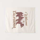 Welkom bij California Beer Wandkleed (Voorkant (horizontaal))