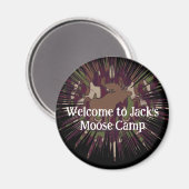 Welkom bij Camouflage Moose Break-out Camo Magneet (Voorkant / Achterkant)