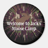 Welkom bij Camouflage Moose Break-out Camo Magneet (Voorkant)
