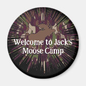 Welkom bij Camouflage Moose Break-out Camo Magneet (Voorkant)