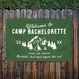 Welkom bij Camp Bachelorette Spandoek