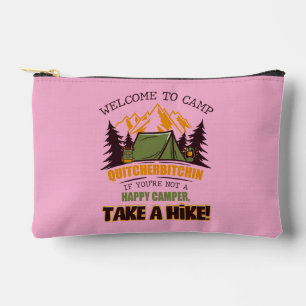 Welkom bij Camp Quitcherbitchin Gelukkige Camper Etui