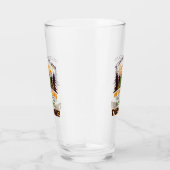 Welkom bij Camp Quitcherbitchin Happy Camper Glas (Rechts)